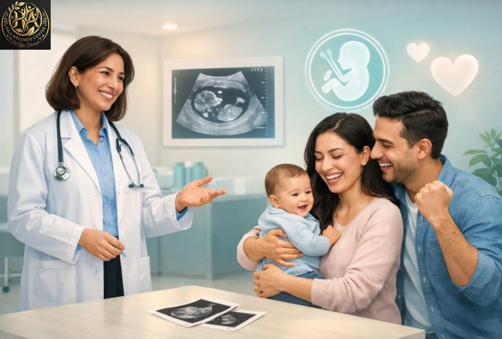 Pregnant woman following healthy tips on how to manage morning sickness naturally during early pregnancy