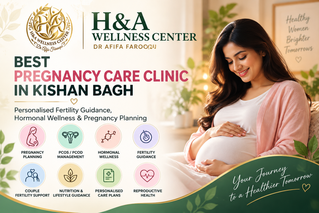 Current image: Best Pregnancy Care Clinic in Kishan Bagh – H&A Wellness Center