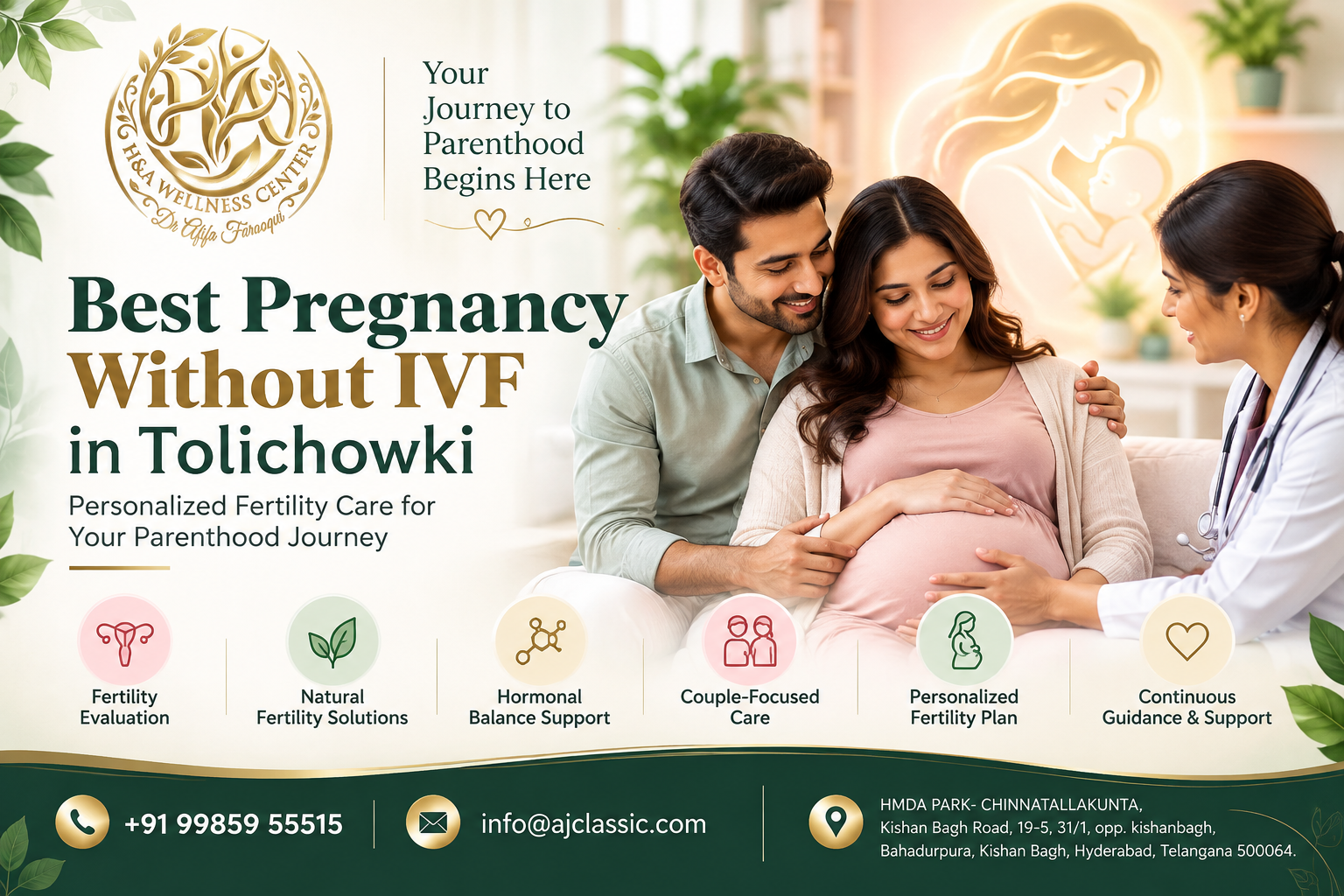Best Pregnancy Without IVF in Tolichowki at HA Wellness