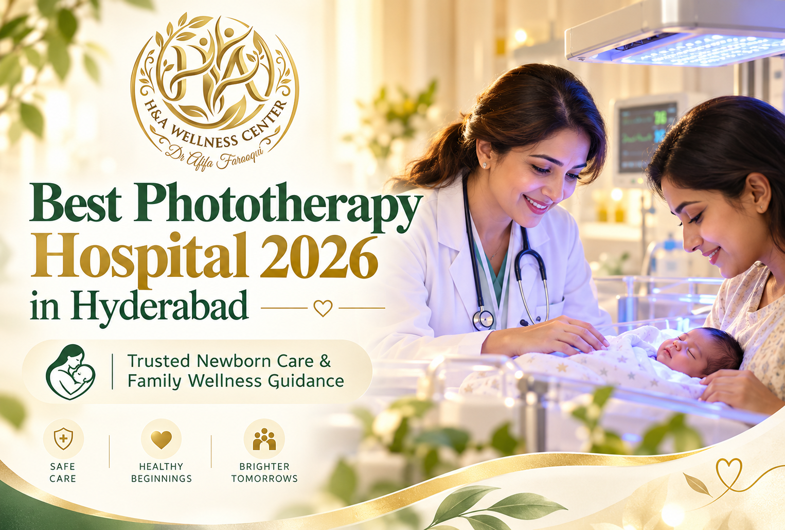Best Phototherapy Hospital 2026 in Hyderabad at HA Wellness Center